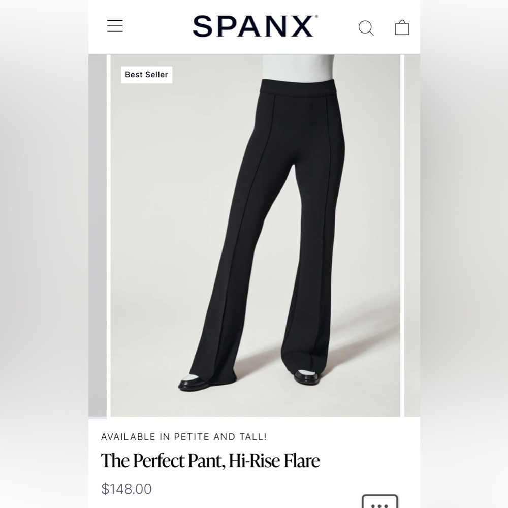 SPANX The Perfect Pant, Hi-Rise Flare XL